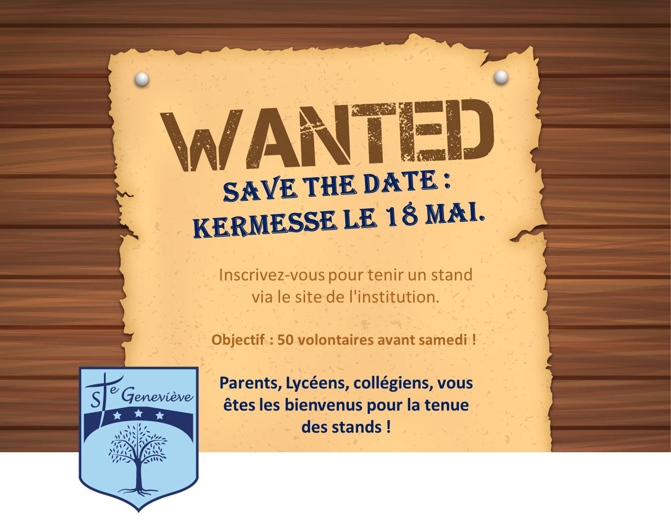 WANTED-KERMESSE