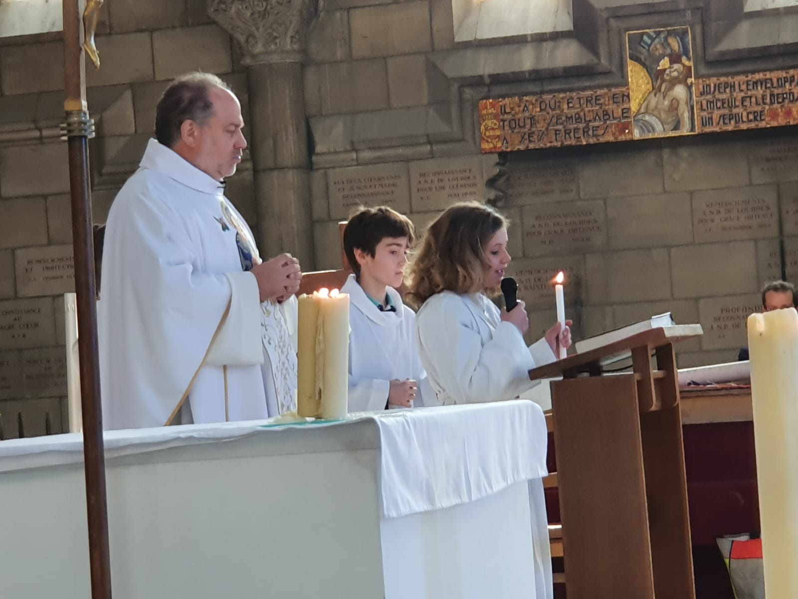 Profession de Foi - Institution Sainte Geneviève d'Asnières - Image Profession De Foi Catholique Gratuite